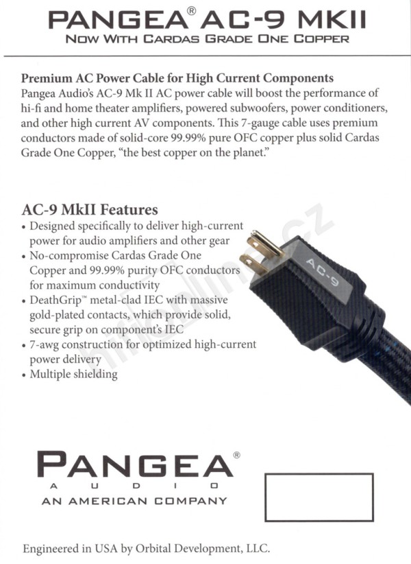 PANGEA AC-9 V2 description